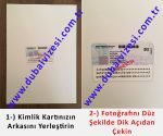 dubai vizesi için gerekli evraklar - T.C. kimlik kartı arkası çekim örneği