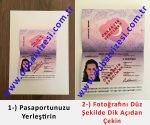 dubai vizesi için gerekli evraklar - T.C. pasaport çekim örneği